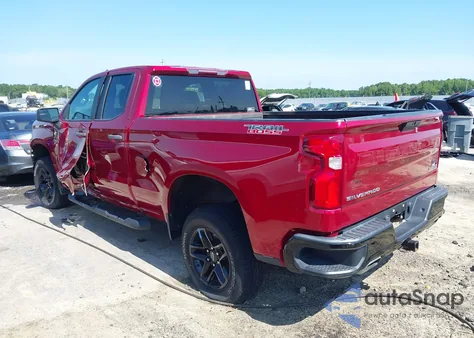 2020 Chevrolet Silverado 1500 4Wd Double Cab Standard Bed Custom Trail Boss from USA, damaged, VIN 1GCRYCEF7LZ291949